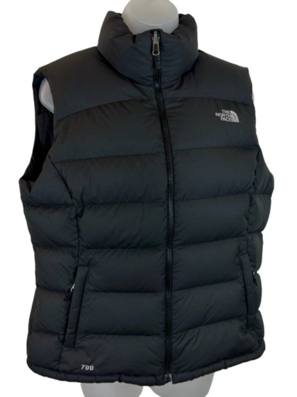 The North Face Black Nuptse 700 Down Puffer Vest Women's Vest Women's Large